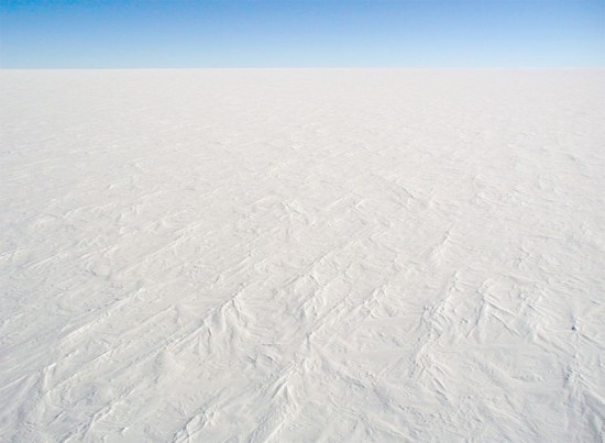 Lądolód na Antarktydzie.