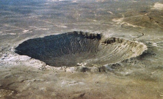 Krater Meteorytowy w stanie Arizona.