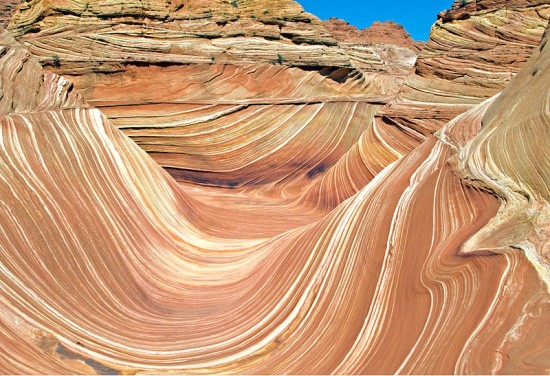 The Wave w Arizonie, USA.