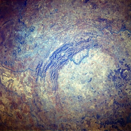 Krater Vredefort w RPA.