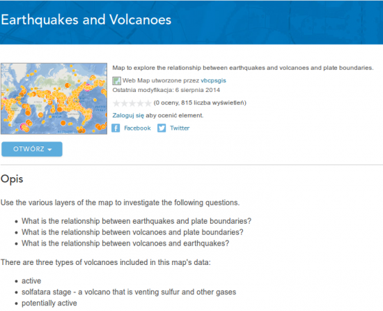 Trzęsienia ziemi i wulkany -- przyczyny.