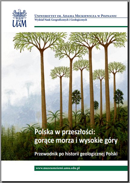 Historia geologiczna Polski: okładka folderu.