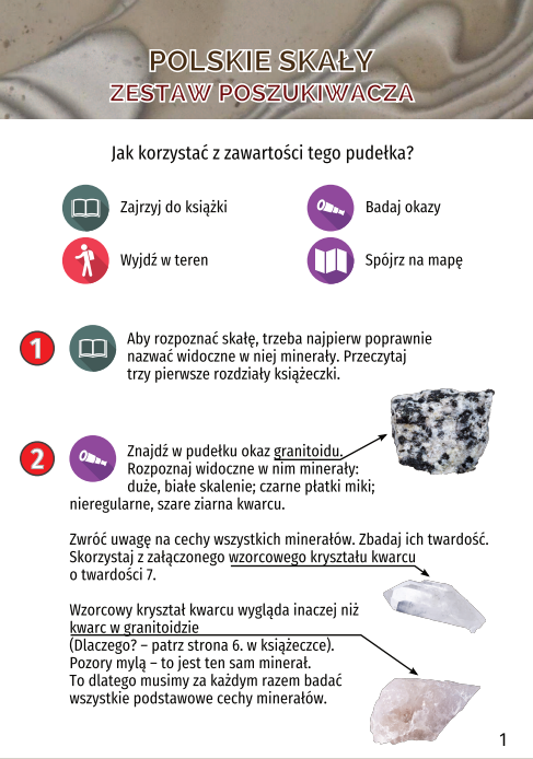 Skały Polski - zestaw edukacyjny.