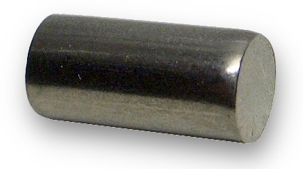 Cylinder wykonany z niobu.